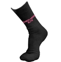 Picture of Check-Hers - Elite Black Customized Socks