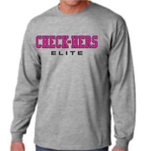 Picture of Check-Hers - Coach's Heavy Cotton™ 100% Cotton Long Sleeve T-Shirt