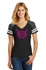 Picture of Check-Hers - Game V-Neck Shirt